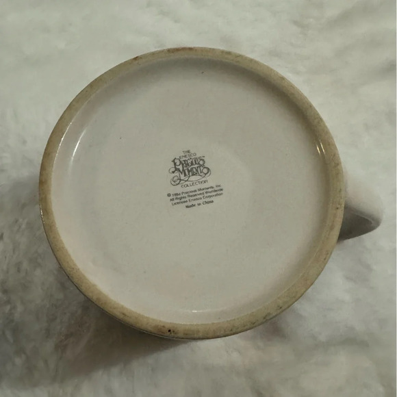 Vintage 1984 Precious Moments Collections Grandma Coffee Cup Mug Collectible - Picture 7 of 12